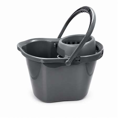 Image de SEAU PLASTIQUE 15L AVEC ESSOREUR ET BEC VERSEUR