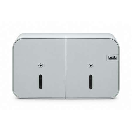 Image de DISTRIBUTEUR PAPIER TOILETTE DOUBLE MINI EASY CUT DC BLANC