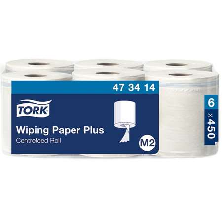 Image de BOBINE 450 FORMATS AVEC MANDRIN 2 PLIS ECOLABEL TORK