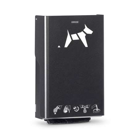 Image de DISTRIBUTEUR HYGIENE CANINE GRIS, POUR SACS LIASSES