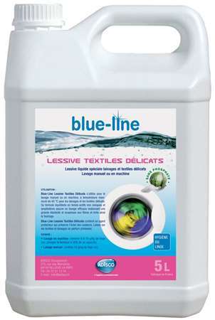 BLUE LINE LESSIVE LIQUIDE TEXTILES DELICATS BIDON 5L