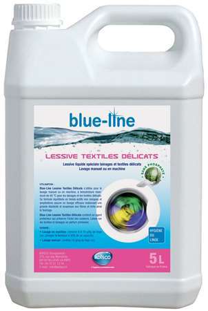 Image de BLUE LINE LESSIVE LIQUIDE TEXTILES DELICATS BIDON 5L
