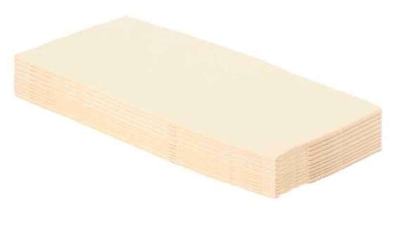 Image de SERVIETTE PLIAGE 1/8 BLANCHE MICROGAUFRE