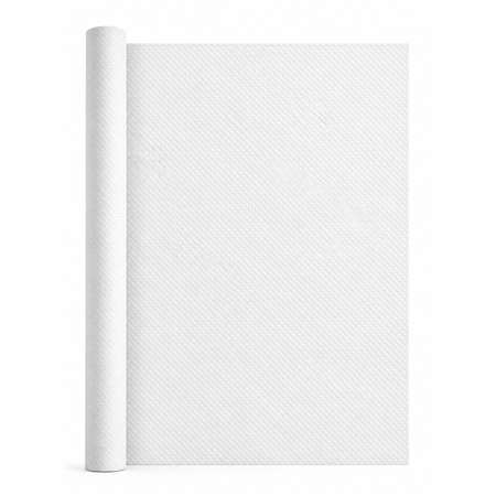 Image de NAPPE PAPIER BLANC GAUFRE AU FORMAT 80x120 cm LOT DE 250