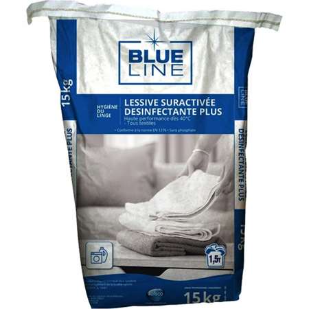 Image de BLUE LINE LESSIVE SURACTIVEE & DESINFECTANTE 15 KG