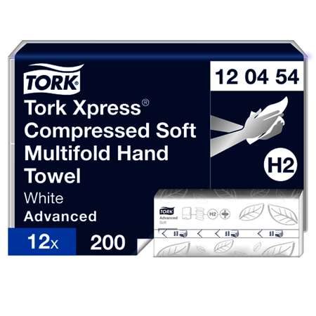 Image de ESSUIE MAINS ENCHEVETRE TORK XPRESS DOUX H2 2 PLIS