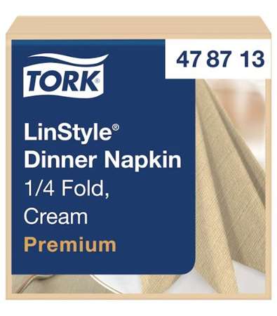 Image de SERVIETTE LINSTYLE VANILLE 39*39 CM