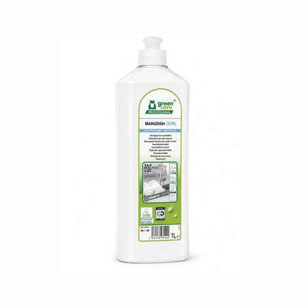 Image de MANUDISH ZERO % LIQUIDE VAISSELLE ECOLABEL HYPOALLERGEN. 1L