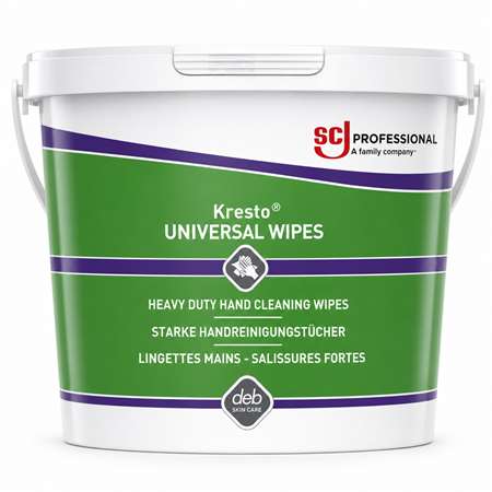 Image de LINGETTES SOLVANTEES SEAU 150 UNITES KRESTO UNIVERSAL WIPES