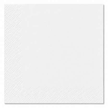 Image de SERVIETTE OUATE BLANCHE 30x30 2 FEUILLES