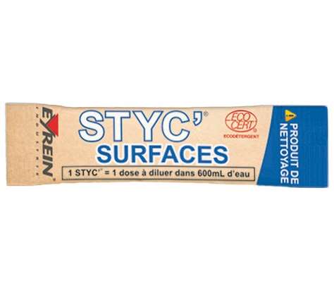 Image de STYC' SURFACES ECODETERGENT ECOCERT CARTON 60 PULVERISATEURS