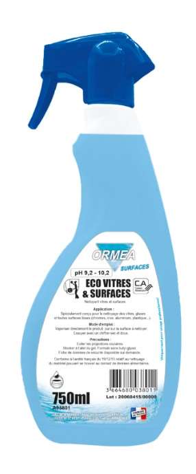 Image de ECO VITRES SURFACES PULVE 750ML