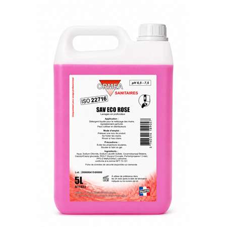 Image de SAVON ECO ROSE BIDON 5L