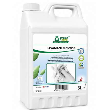 Image de LAVAMANI SENSATION GREEN CARE ECOLABEL BIDON 5L