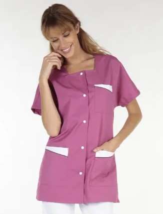 Image de TUNIQUE CALI ROSA TAILLE 3, MANCHES COURTES, 3 POCHES