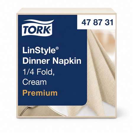 Image de SERVIETTE LINSTYLE VANILLE 39*39 CM