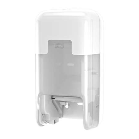 Image de DISTRIBUTEUR PAPIER TOILETTE 2 ROUEAUX SANS MANDRIN NOIR T7