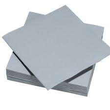 SERVIETTE TENDANCE GRISE 38*38 CM