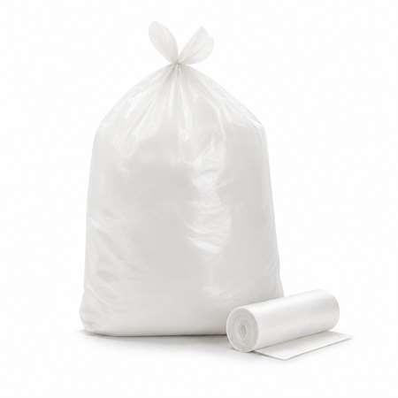 Image de SAC POUBELLE 5L BLANC 9 MICRONS PEHD CARTON DE 1000