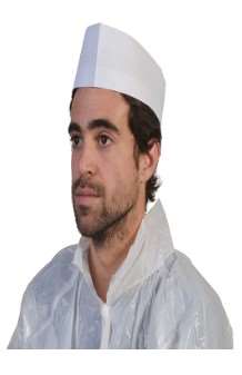 Image de CALOT PAPIER REGLABLE BLANC