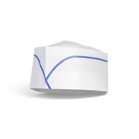 Image de CALOT PAPIER REGLABLE LISERE BLEU