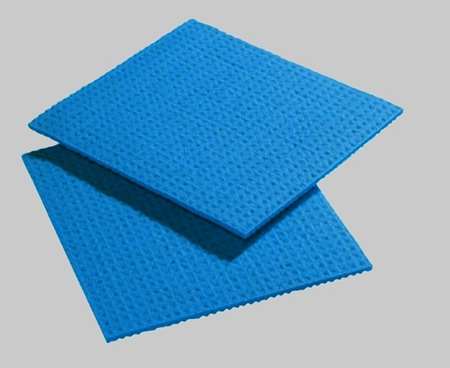 Image de CARRE EPONGE BLEU SPONGYL 87 PETIT MODELE - LOT DE 10