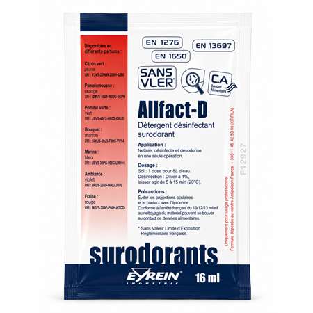Image de ALLFACT D CARTON 250 DOSES DE 16 ML FRAISE