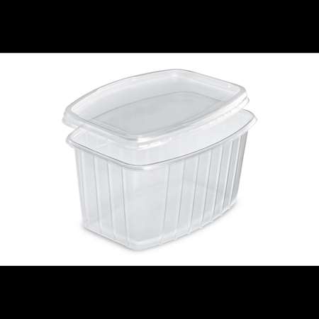 Image de BARQUETTE TRANSLUCIDE AVEC COUVERCLE 1800 CC