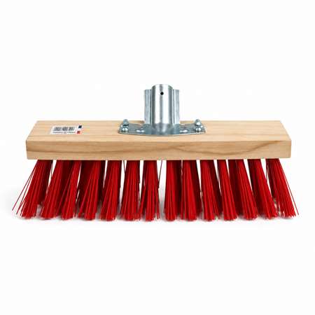 Image de BALAI CANTONNIER PVC ROUGE 30CM