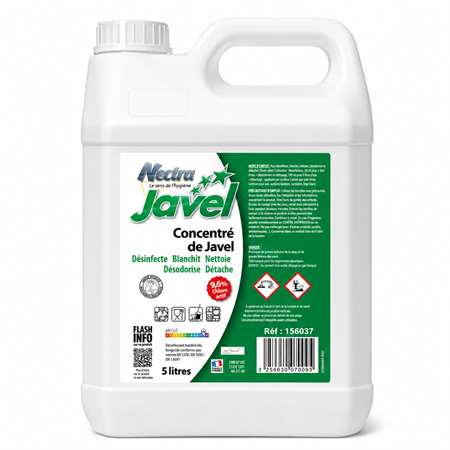 Image de EAU DE JAVEL 9.6% BIDON 5L