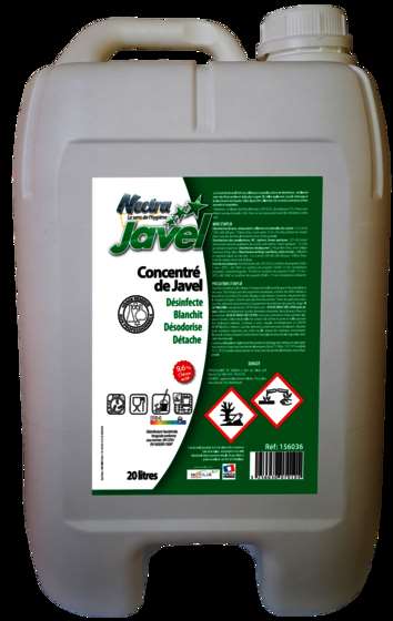 Image de EAU DE JAVEL 9,6 %, BIDON DE 20 LITRES