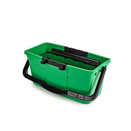 Image de SEAU VITRIER VERT 12 LITRES AVEC PORTE OUTILS