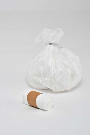 SAC POUBELLE 10L BLANC 10 MICRONS PEHD CARTON DE 1000