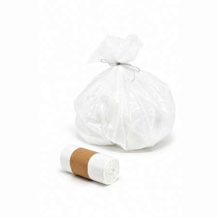 Image de SAC POUBELLE 10L BLANC 10 MICRONS PEHD CARTON DE 1000