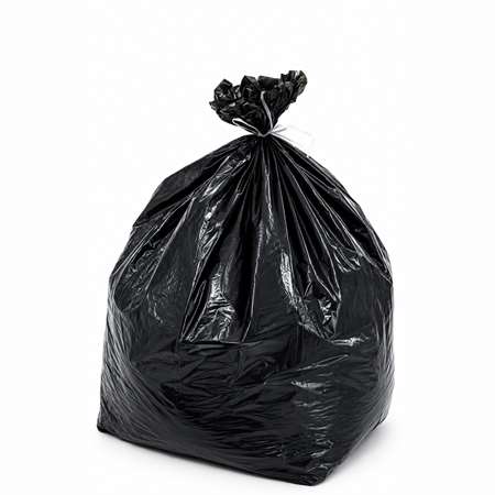 Image de SAC POUBELLE 50L NOIR 27 MICRONS PEBD CARTON DE 500