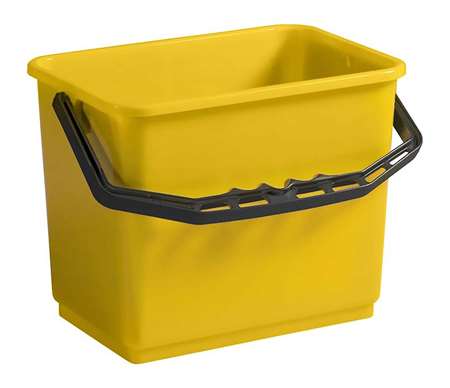 SEAU 6 LITRES JAUNE AVEC ANSE