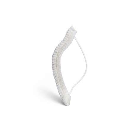 Image de CACHE BARBE PLP NON TISSE BLANC