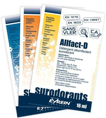 Image de ALLFACT D CARTON 250 DOSES DE 16ML CITRON VERT