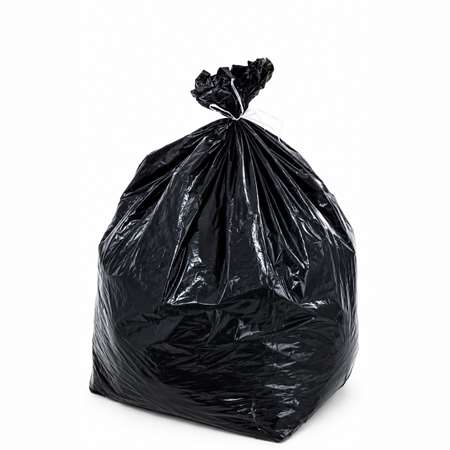 Image de SAC POUBELLE 30L NOIR 11 MICRONS PEHD CARTON DE 1000