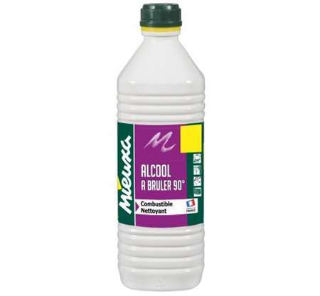 Image de ALCOOL A BRULER 90° FLACON 1L