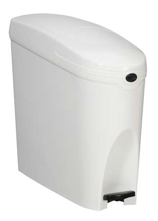 Image de POUBELLE HYGIENE FEMININE 20L BLANC
