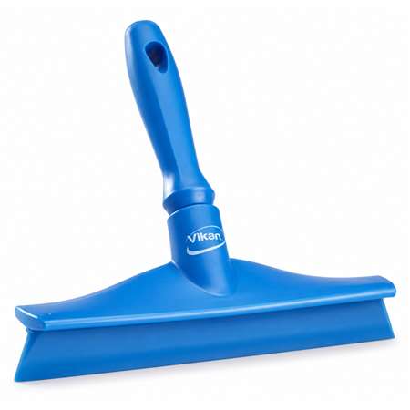 Image de RACLETTE DE TABLE ET MANCHE 245 MM BLEU VIKAN