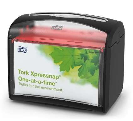 Image de DISTRIBUTEUR NOIR N4 SERVIETTE DE TABLE