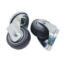 Image de KIT DE 2 ROUES PIVOTANTES GALVA AUTOLAVEUSE SC500