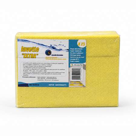 Image de LAVETTE MICROTEX SUPER 50*35 CM JAUNE