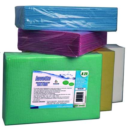 Image de LAVETTE MICROTEX SUPER 50*35 CM VERT