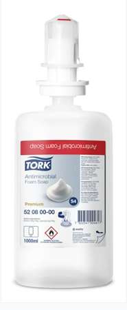 Image de TORK SAVON MOUSSE ANTI BACTERIEN S4 6*1L