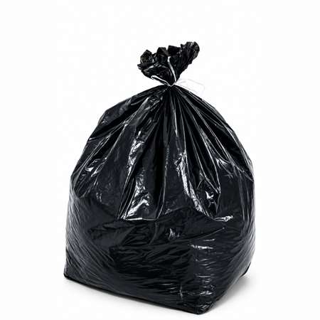 Image de SAC POUBELLE 50 LITRES NOIR 14 MICRONS PEHD *500