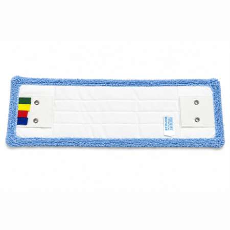 Image de FRANGE MICROFIBRE BLEUE POCHES & LANGUETTES 2 OEILLETS
