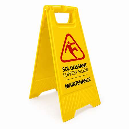 Image de PANNEAU DE SIGNALISATION SOL GLISSANT 60 CM